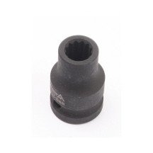 Llave vaso de impacto 1/2 Multicaras corto 10mm.