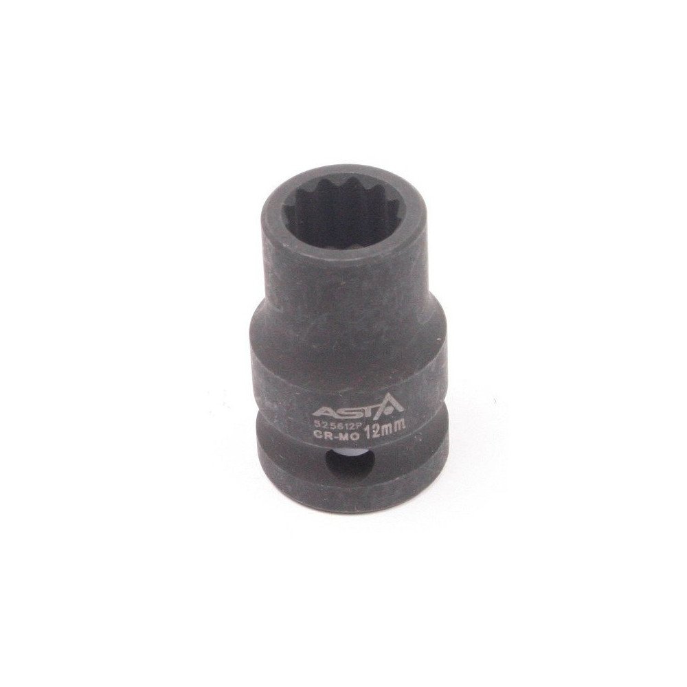 Llave vaso de impacto 1/2 Multicaras corto 13mm.