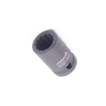 Llave vaso de impacto 1/2 Multicaras corto 15mm.
