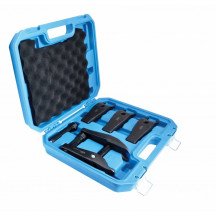 Extractor de rótulas con 4 adaptadores intercambiales y maletín.