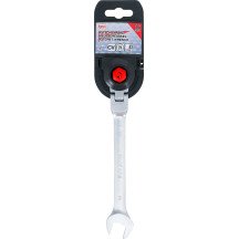 Llave combinada de carraca con cabeza articulada a 90° - 16 mm