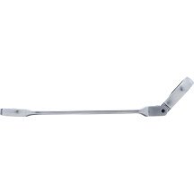 Llave combinada de carraca con cabeza articulada a 90°-15mm