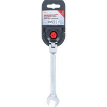 Llave combinada con carraca articulada 15 mm 72 dientes