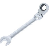 Llave combinada de carraca con cabeza articulada a 90° - 13mm.