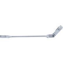 Llave combinada de carraca con cabeza articulada a 90° - 13mm.