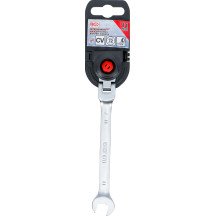 Llave combinada de carraca con cabeza articulada a  90°- 11mm