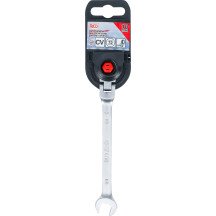 Llave combinada de carraca con cabeza articulada a 90°- 10mm