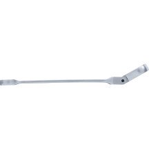 Llave combinada de carraca con cabeza articulada a 90°-8mm.