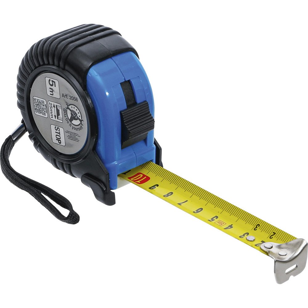 Flexómetro ( Cinta métrica ) de 5m x 25mm.