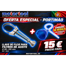 4 Llave de Fleje para Filtros de Aceite Ø 60–105 mm – Ajustable