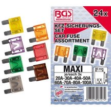 Fusível automotivo sortido 24 Maxi