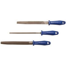 Conjunto de limas de 3 peças, 200 mm