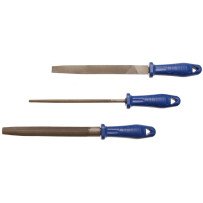 Conjunto de limas de 3 peças, 200 mm