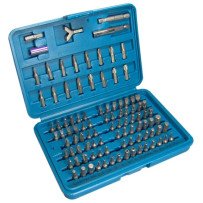 Juego 100 piezas de puntas  1/4