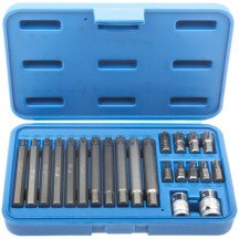 Jogo 22 pedaços de dicas Ribe 10 mm.