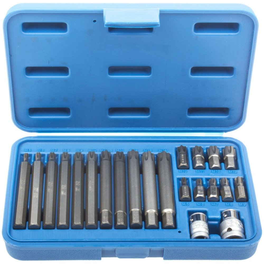 Conjunto de 22 peças de pontas RIBE de 10 mm. Conjunto de 22 peças de pontas RIBE de 10 mm.