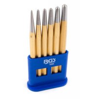 Juego 6 piezas de granetes de centrado