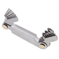 Conjunto de calibradores de rosca, 24 lâminas: 0,25-6 mm